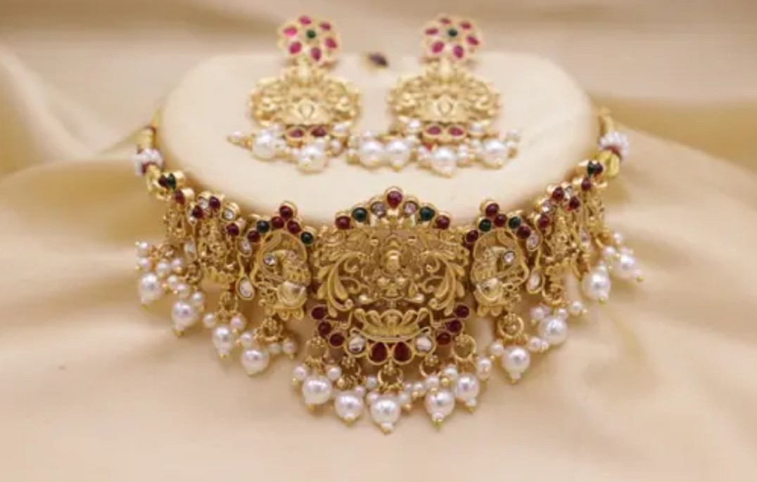 Choker Necklace Jewellery Set 