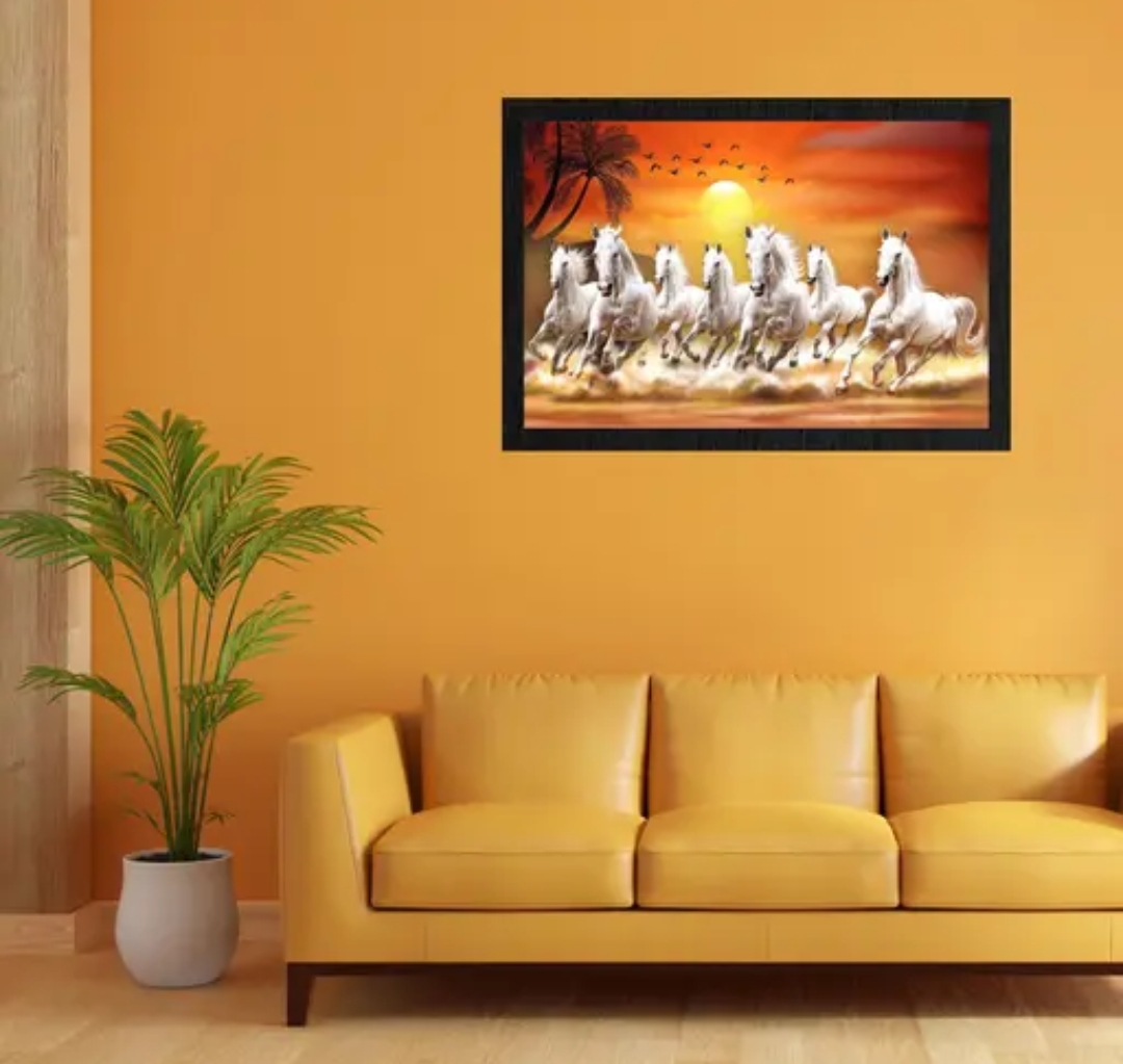 Lucky Seven Running Horses 